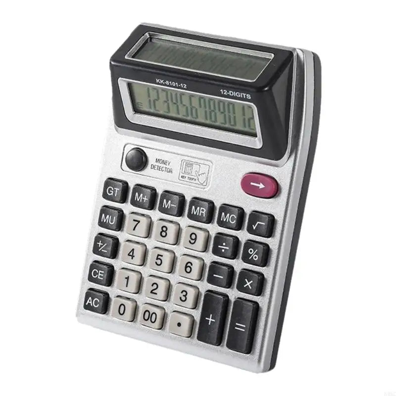 12-Digit Dual-Display Desktop Calculator – Double-Sided Front & Back Screen, Large Keys for Accounting & Office Use