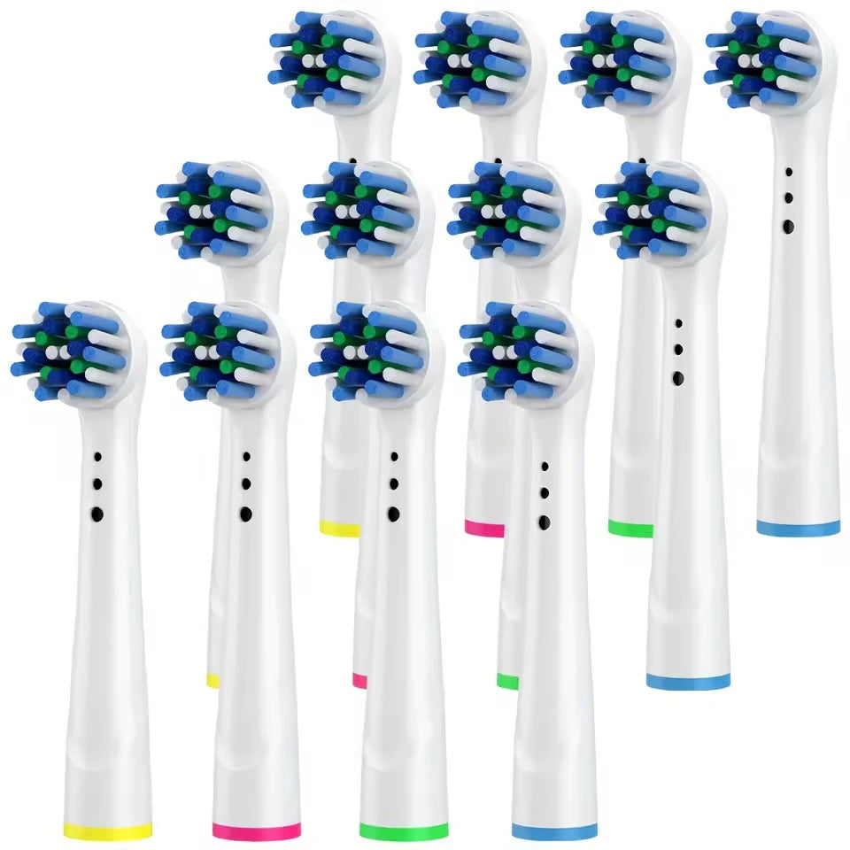 Replacement Electric Toothbrush Heads – 4/12/16 Pack, Fits Most Round-Head Rechargeable Toothbrushes