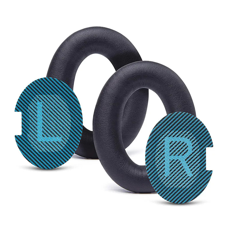 Replacement Ear Pads for Over-Ear Headphones - PU Leather Memory Foam Ear Cushions, 1 Pair