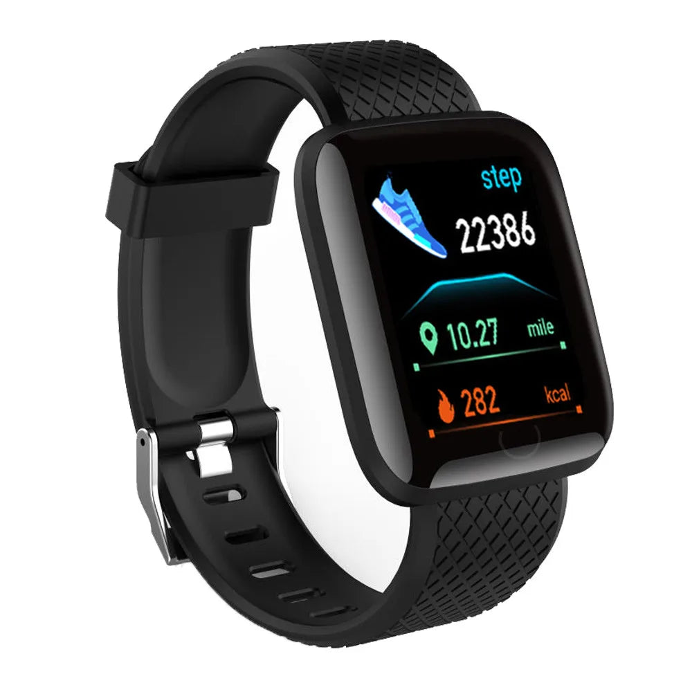Multifunction Smartwatch 1.44-Inch (36.6 mm) Bluetooth Music Player, Heart Rate & Sleep Tracker, Fitness Activity Tracker - Unisex