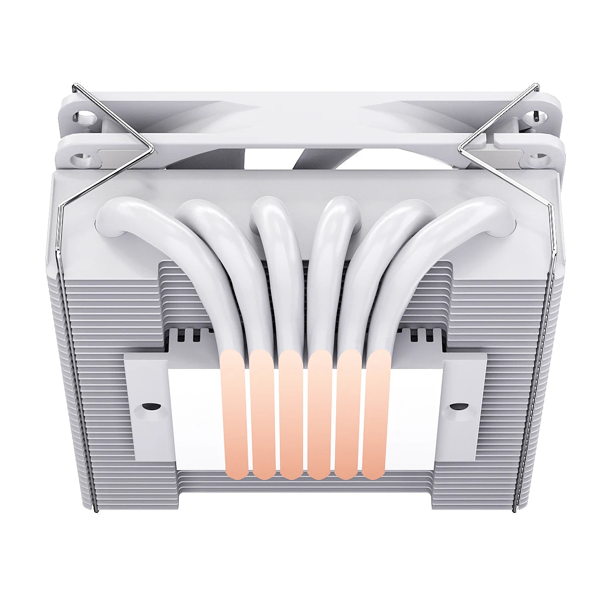 Low-Profile 6-Heatpipe CPU Cooler 45mm Height 150W TDP for AM5 AM4 and Intel LGA1700 1200 ITX Chassis