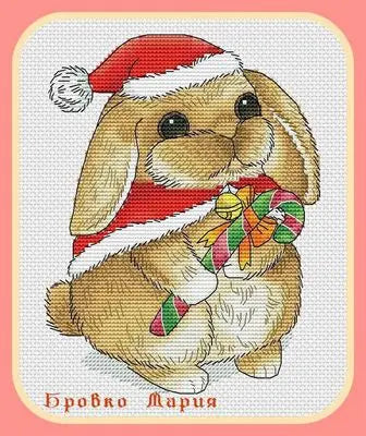 Counted Cross Stitch Kit – Christmas Needlework DIY Decoration
