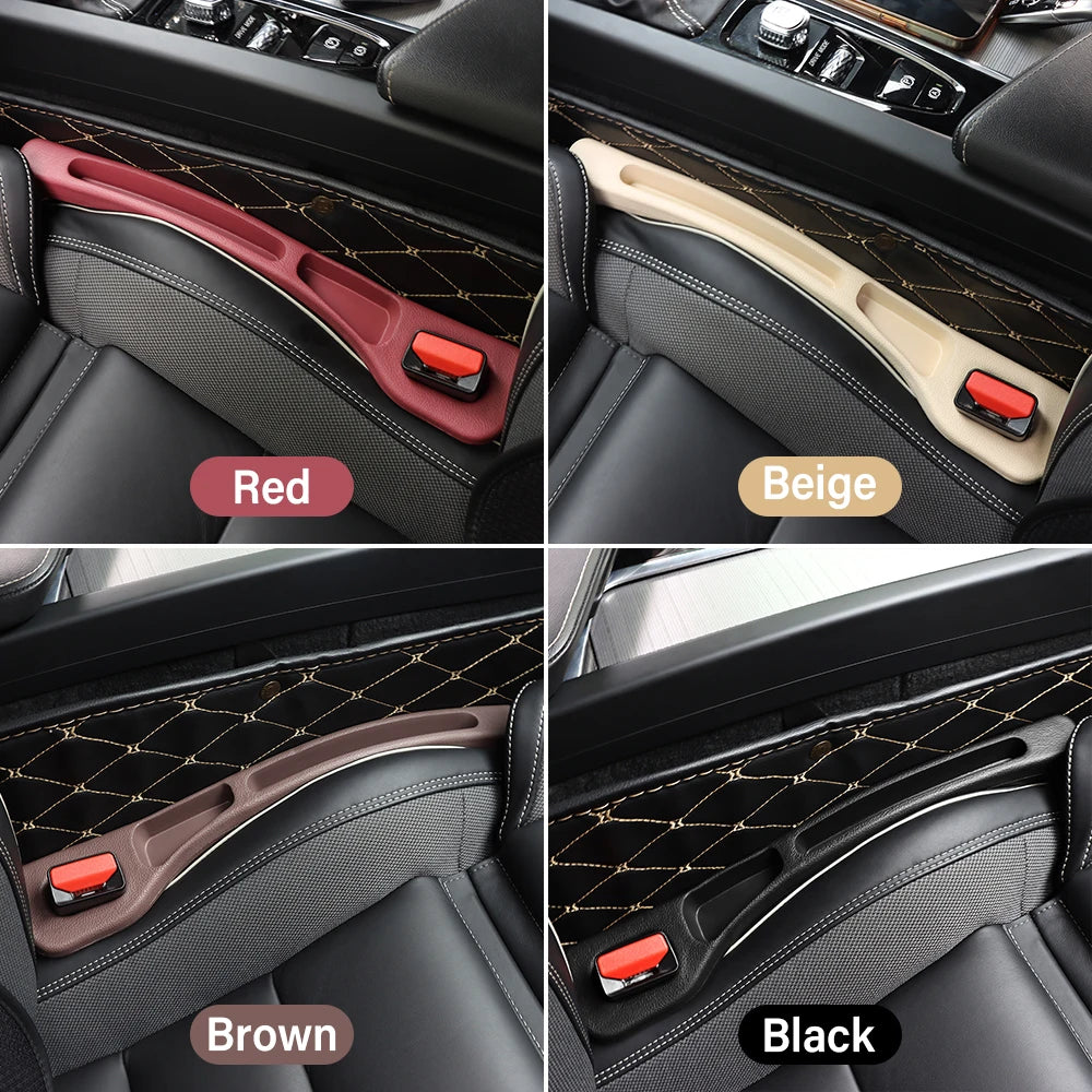 2-Pack Car Seat Gap Filler – Leak-Proof Seat Crevice Plug, Front Seat Organizer for A/C/E/S Class & Select GLC/GLK/GLB/GLA/ML/SLK/CLS Models
