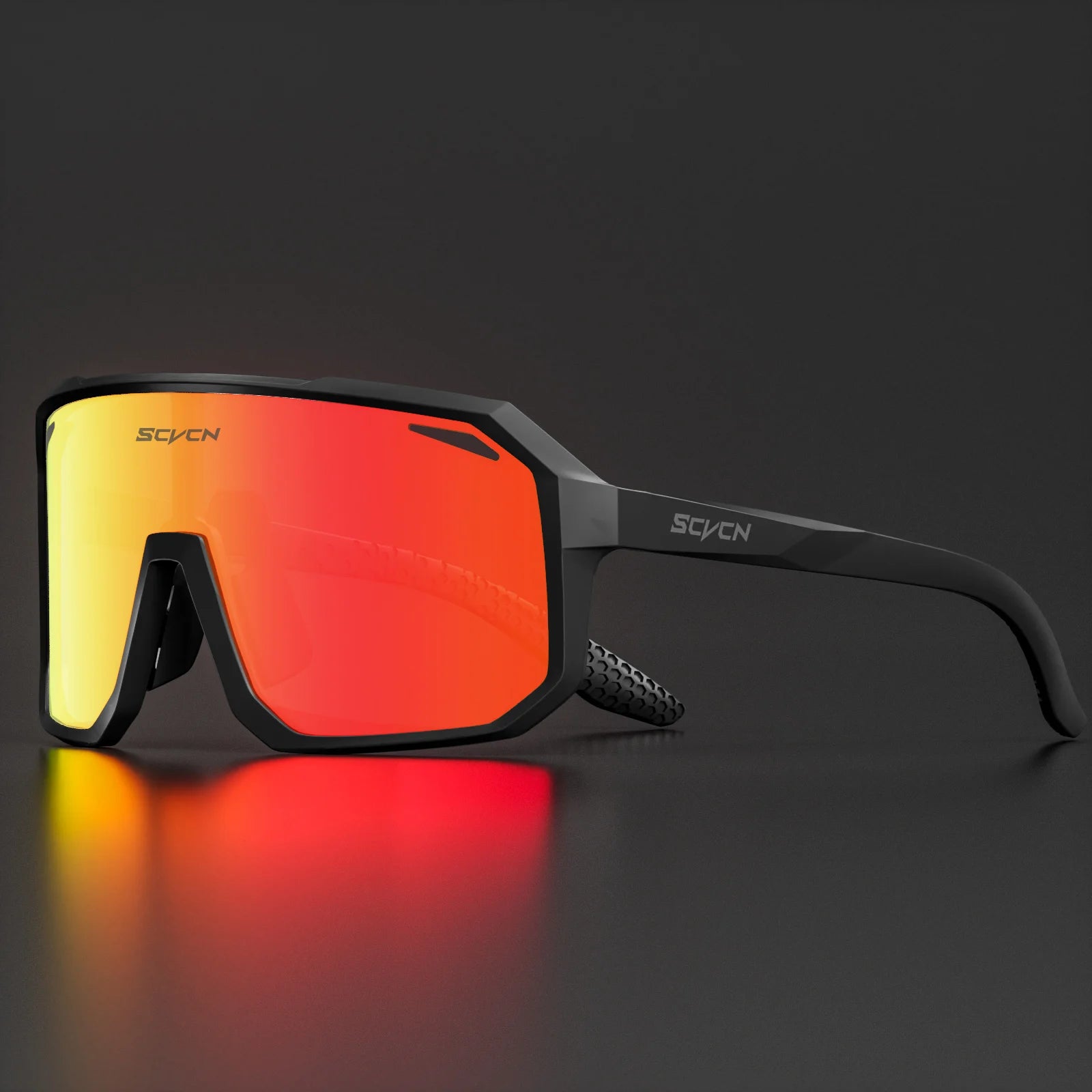 Unisex UV400 Cycling Sunglasses Polycarbonate Sports Glasses for MTB & Road Bike