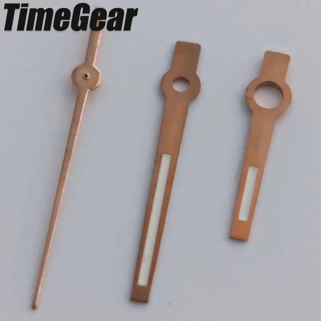 C3 Green Luminous Watch Hands Set for NH Series & Compatible Automatic Movements — 12.5 × 12 × 8 mm (0.49 × 0.47 × 0.31 in)