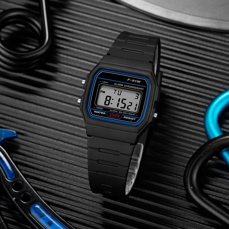 Waterproof LED Digital Military Sport Watch – Analog-Digital Unisex Kids & Women Alarm Wristwatch
