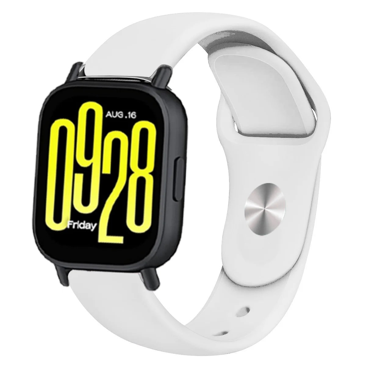 22mm Silicone Sport Watch Band – Replacement Breathable Smartwatch Strap, Unisex