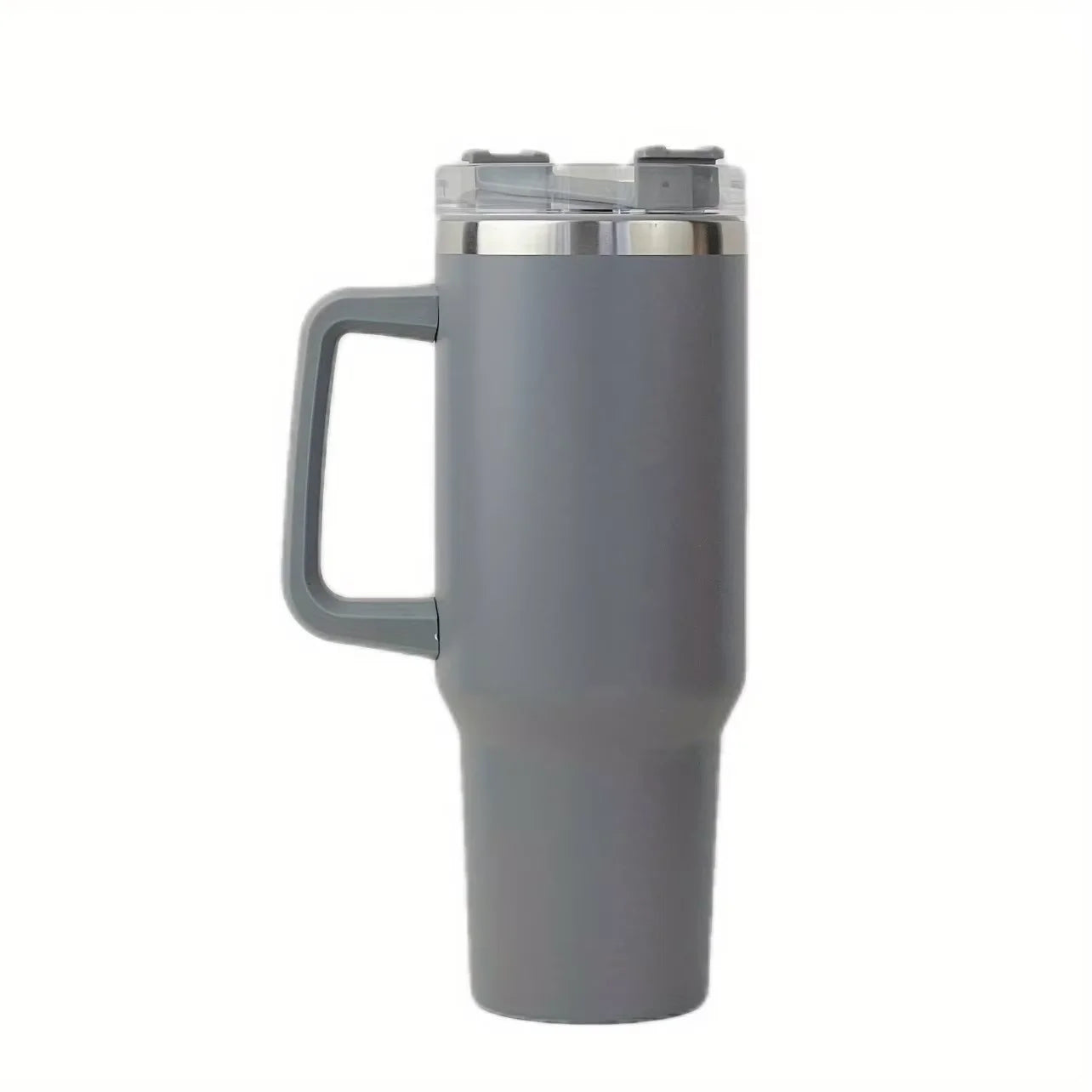 40oz Vacuum Insulated Tumbler with Handle & Straw Lid | Stainless Steel Travel Bottle