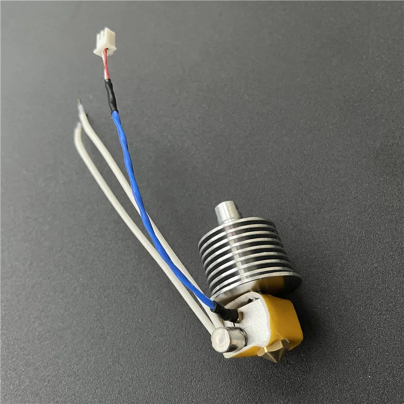 3D Printer Hotend Nozzle Replacement with Heater and Thermistor Cable