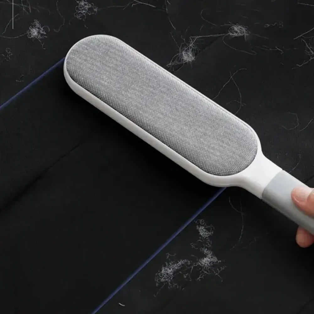 Double-Sided Pet Hair Remover Lint Brush, Manual Electrostatic Roller for Clothing, Sofa, Furniture & Carpet