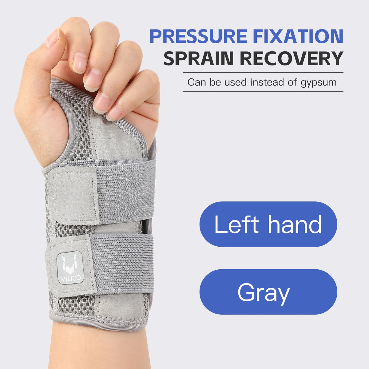 Adjustable Wrist Brace with Splint for Carpal Tunnel Relief - Support for Arthritis, Tendonitis & Sprains (Unisex)