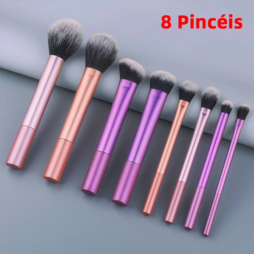 12-Piece Professional Makeup Brush Set – Ergonomic Handles & Portable Case, Vegan Synthetic Bristles