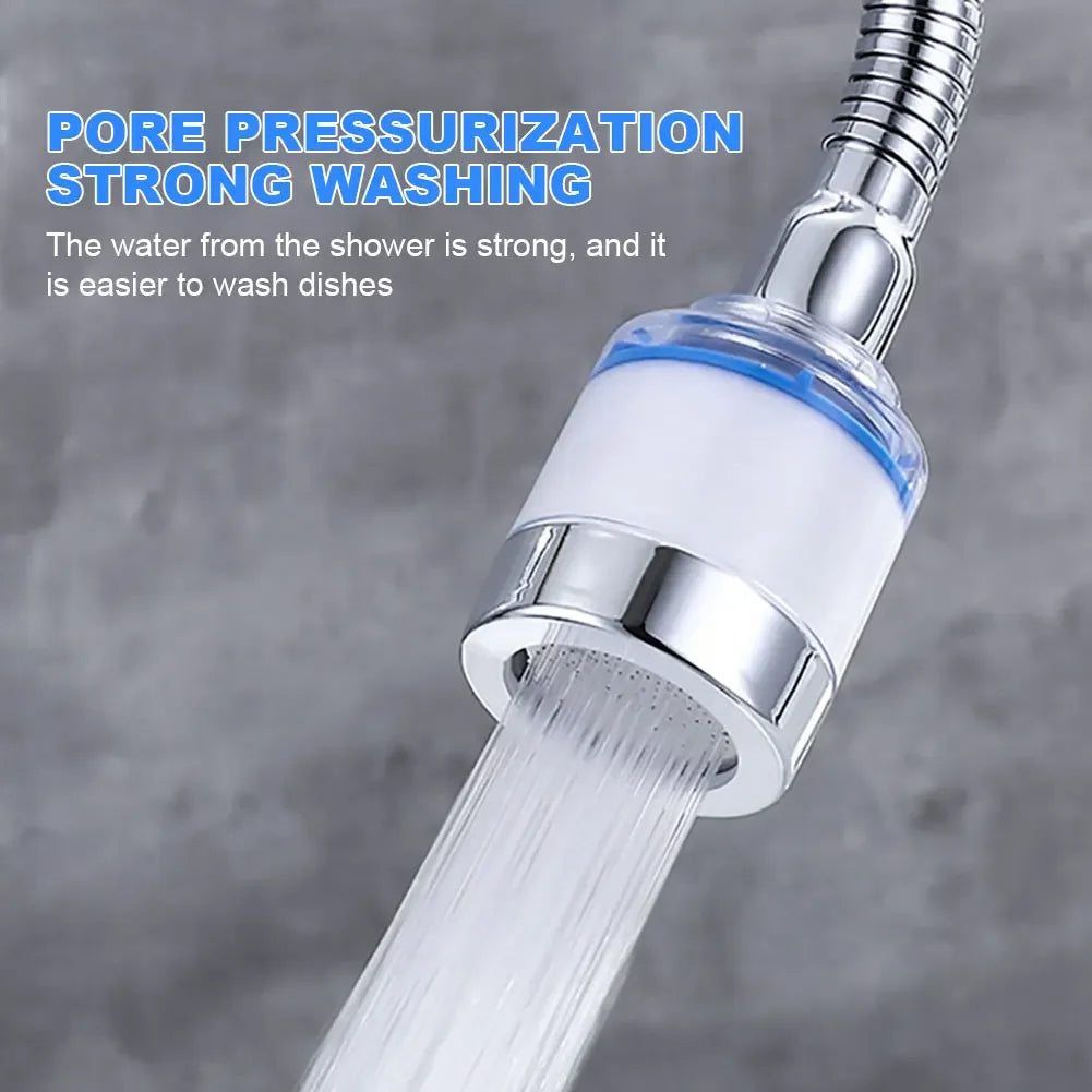 Faucet Water Filter Cartridge with 360 deg Rotating Head view 2