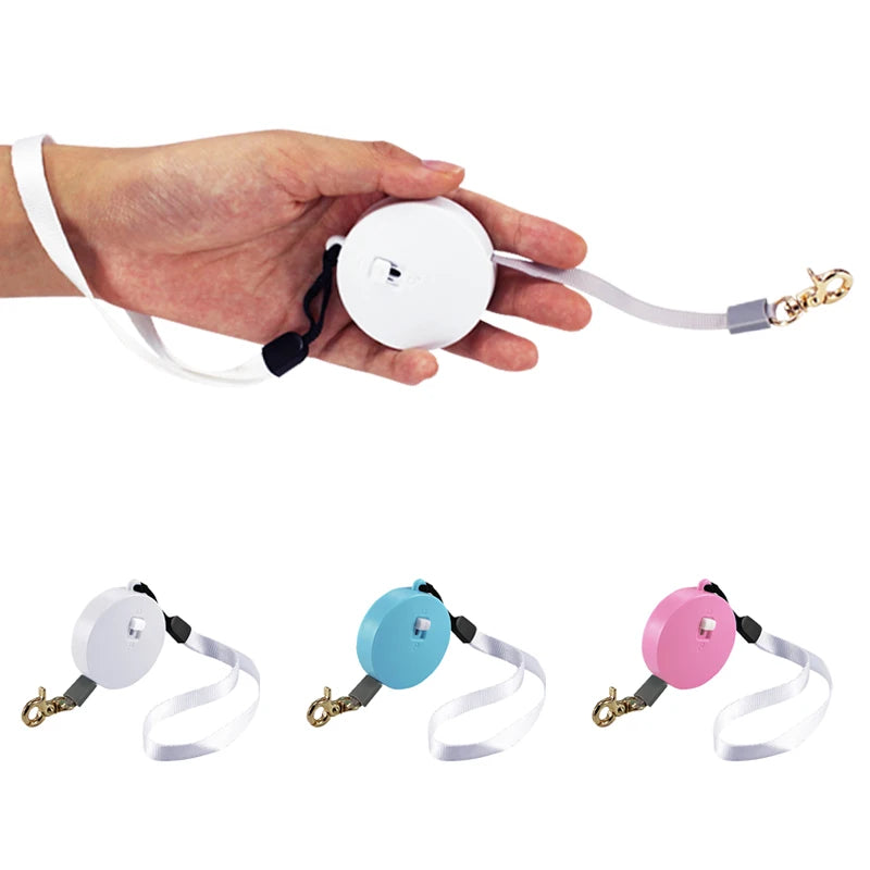 Retractable Pet Leash 2M (6.6ft) Automatic Dog & Cat Leash with Quick-Release