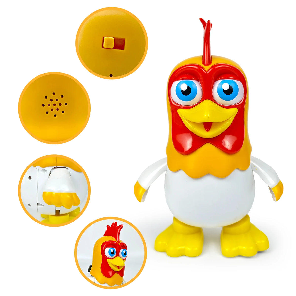 Dancing Musical Chicken & Penguin Toy for Kids, Interactive Singing Dance Baby Toy Gift – Ages 3-6