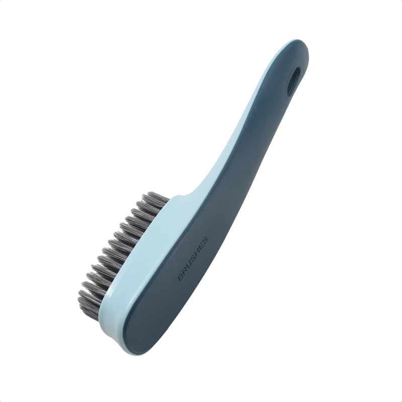Multi-Purpose Shoe & Clothes Cleaning Brush – Plastic Scrub Brush (17 x 4 x 3 cm / 6.7 x 1.6 x 1.2 in) – 1/2/4-Pack