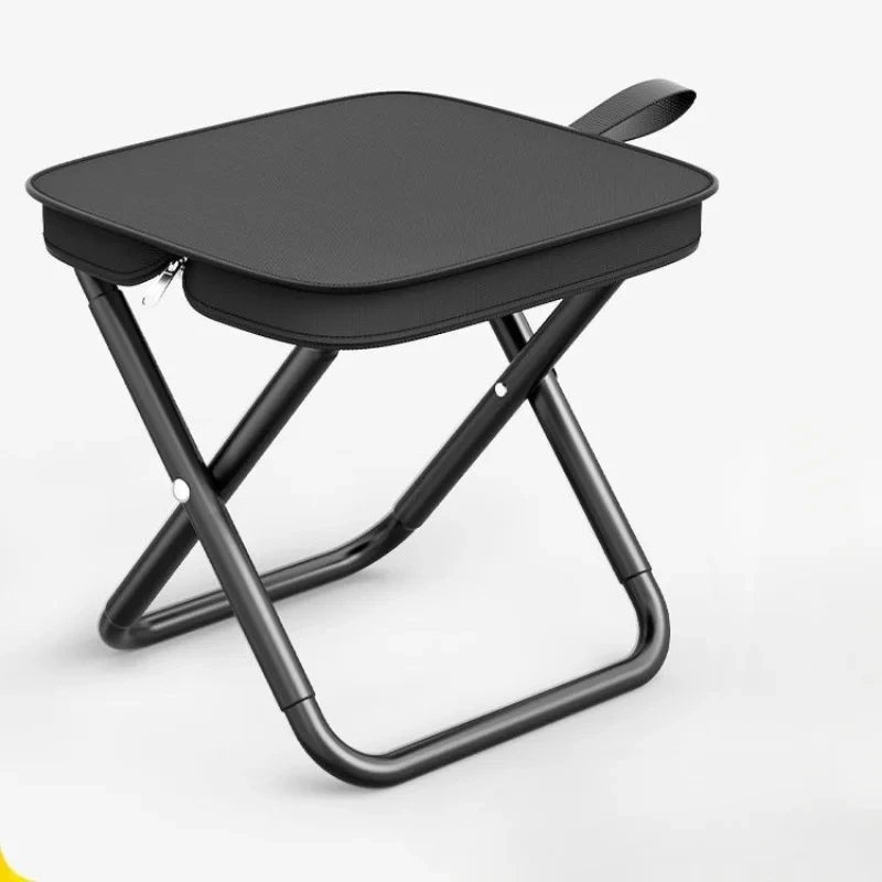Portable Ultralight Folding Camping Stool, Compact Travel & Fishing Seat for Picnic and Beach