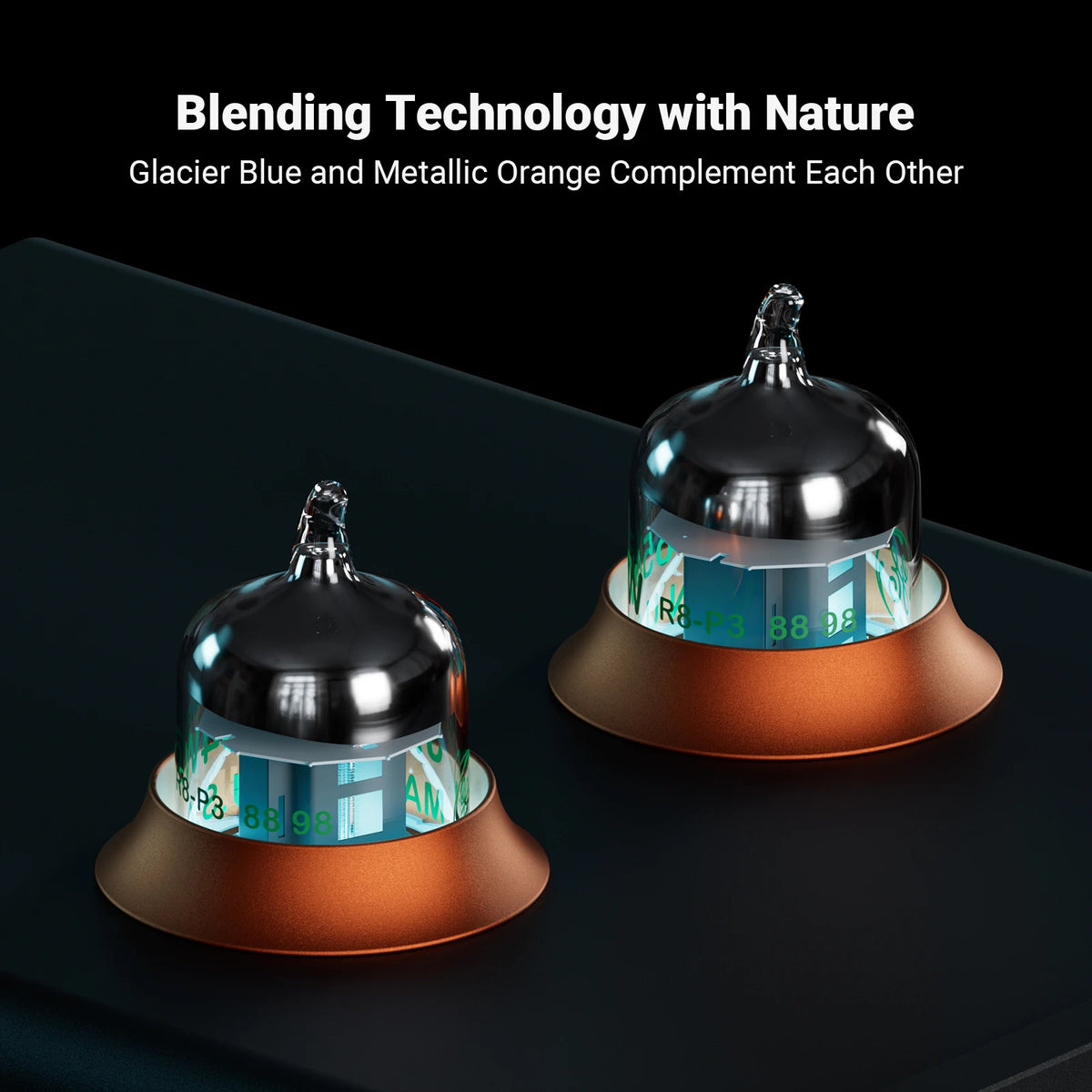 Bluetooth Tube Preamplifier HiFi Stereo Valve Vacuum Amplifier with Treble & Bass Tone Control, RCA & Headphone Outputs