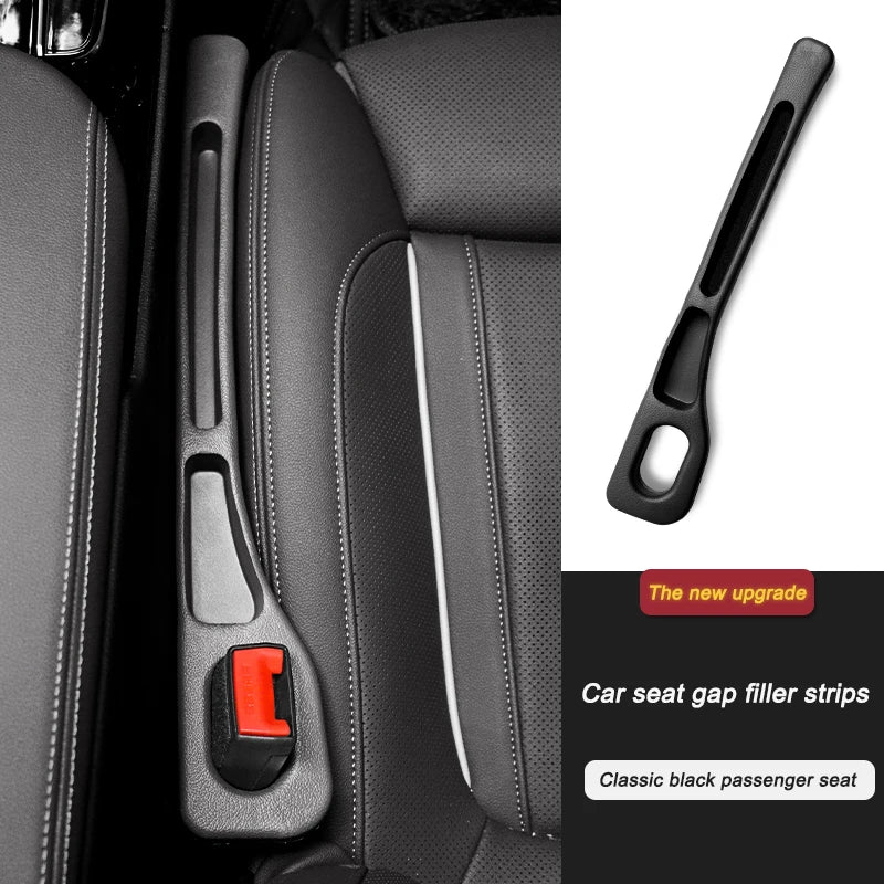 Car Seat Gap Filler Plug — Leak-Proof Side Seam Wallet & Phone Holder, Fits Most Cars (0.79–1.58 in / 2–4 cm)