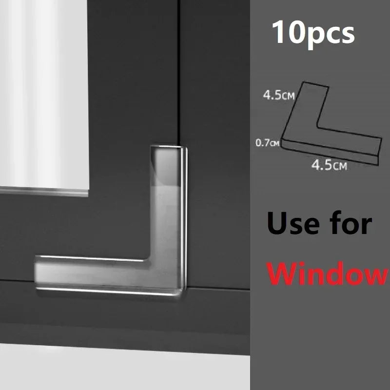 PVC Table Edge & Corner Guards — Baby Childproofing Furniture Protectors