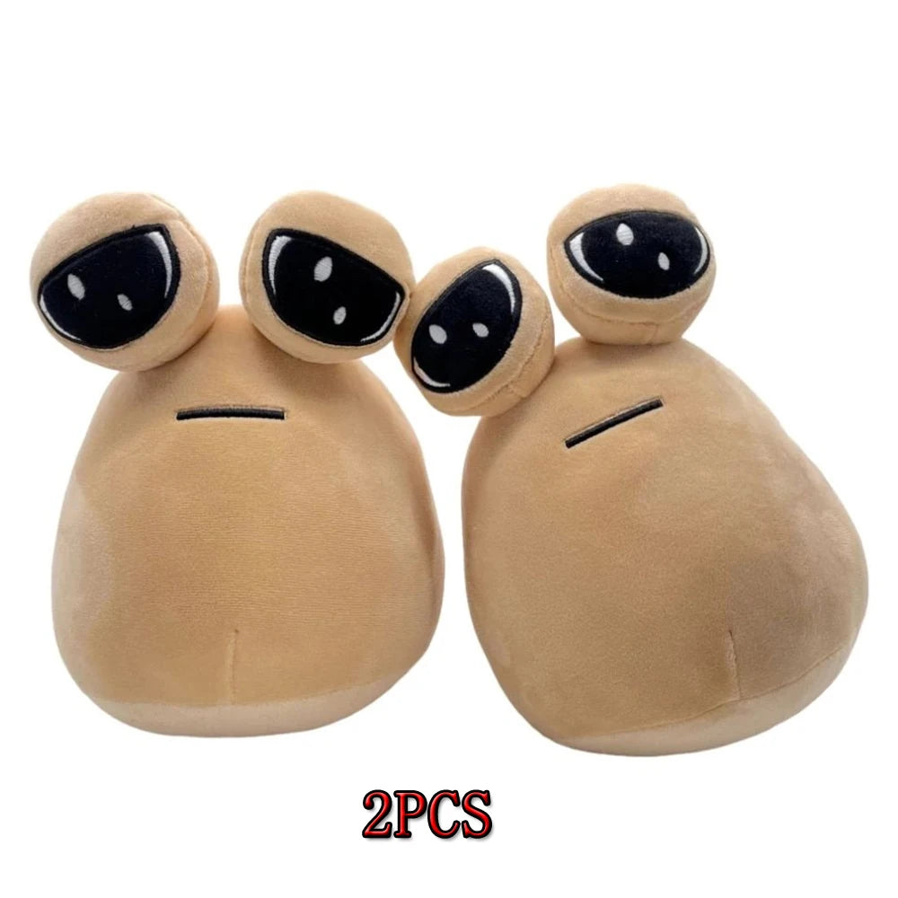 The Maw My Pet Alien Pou Kawaii Plush Toy 22 cm (8.7 in) - 1-6 Pack Kids Birthday & Christmas Gift