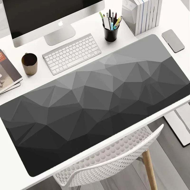 Large Gaming Mouse Pad 900 x 400 mm (35.4 x 15.7 in) XL Extended Non-Slip Rubber Base Stitched Edge – Abstract Desk Mat