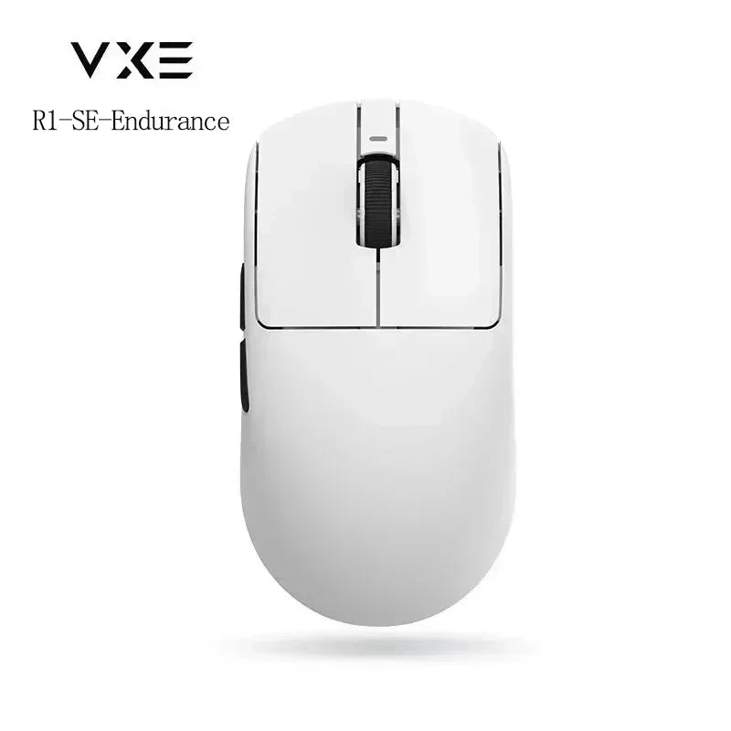 Lightweight Wireless Gaming Mouse - Bluetooth & USB, Rechargeable, 5-Button, 1600 DPI, Right-Handed