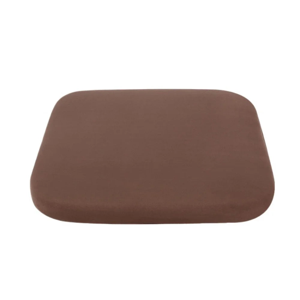 Memory Foam Seat Cushion for Office & Car – Breathable Polyester-Cotton Chair Pad, Removable Washable Cover – S 35x35x3cm (13.78x13.78x1.18in) / M 40x40x4cm (15.75x15.75x1.57in)