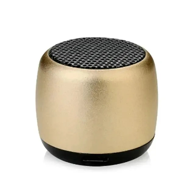 Portable Bluetooth Mini Speaker – Stereo Wireless Speaker with USB Charging, Built-In Microphone & Outdoor Subwoofer for Phone & PC