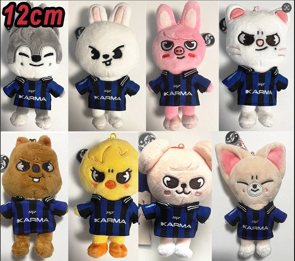 Karma Kawaii Plush Toy - Soft PP Cotton Stuffed Animal Doll, Cute Companion & Room Decor Gift for Kids & Adults