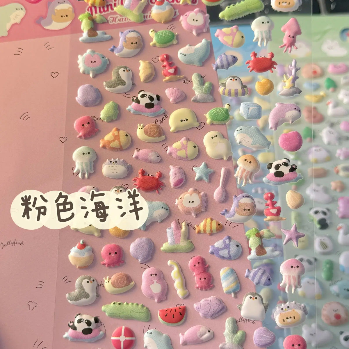 Animal Foam Puffy Stickers – Cat & Dog Waterproof Decals for Journals, K-Pop Photocards, Phone Cases & DIY Crafts