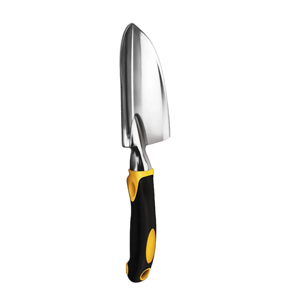 5-Piece Garden Tool Set – Hand Trowel, Transplant Trowel, Cultivator & Gloves with Ergonomic Handles for Planting, Transplanting & Bonsai
