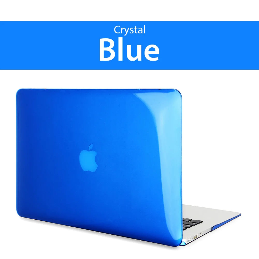 Glitter Hard Shell Laptop Case for MacBook Air & Pro 13/14/15/16 Inch (33–41 cm) Clear Sparkle Protective Sleeve