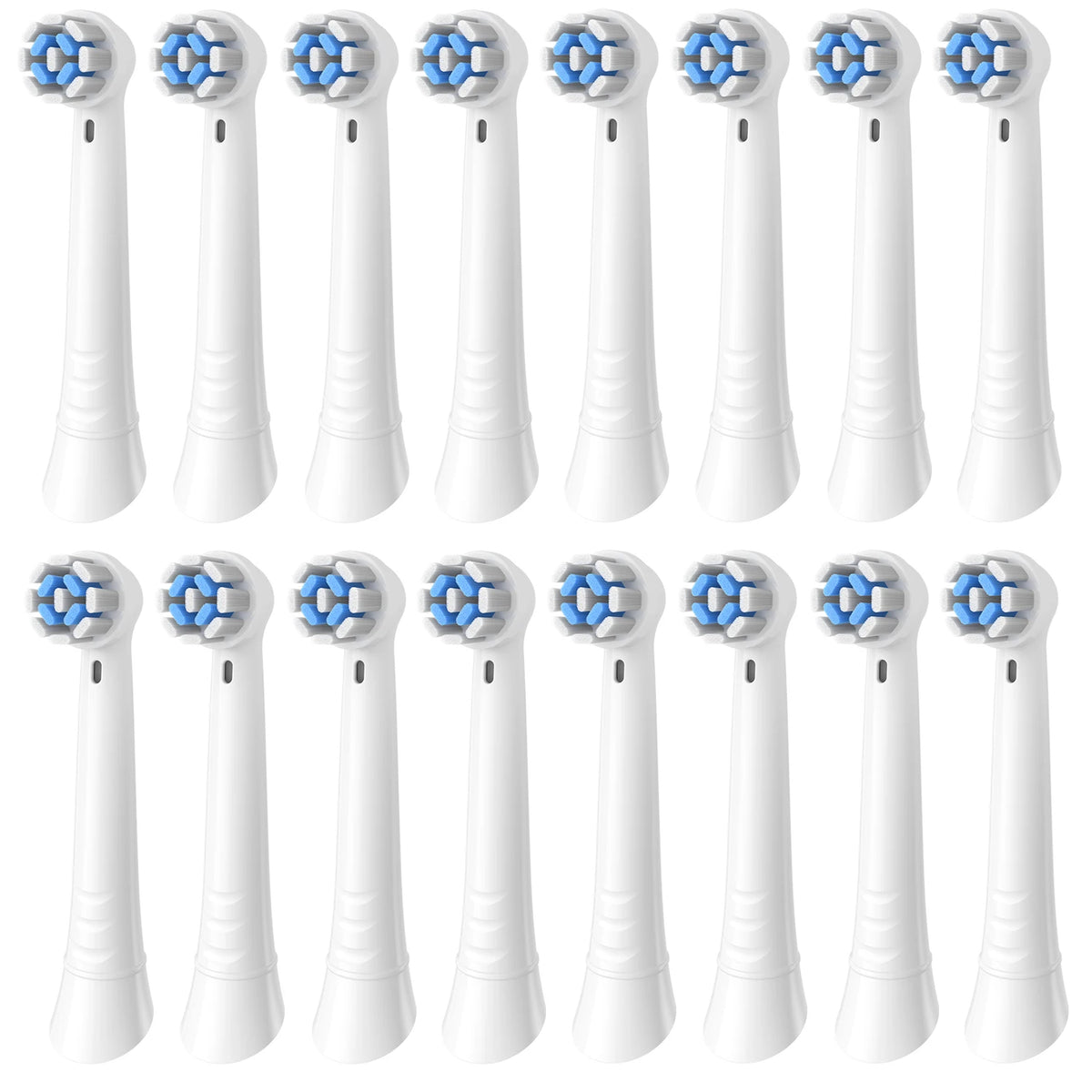 4/8/12/16/20-Pack Replacement Electric Toothbrush Heads – Compatible with iO-Style Electric Toothbrushes
