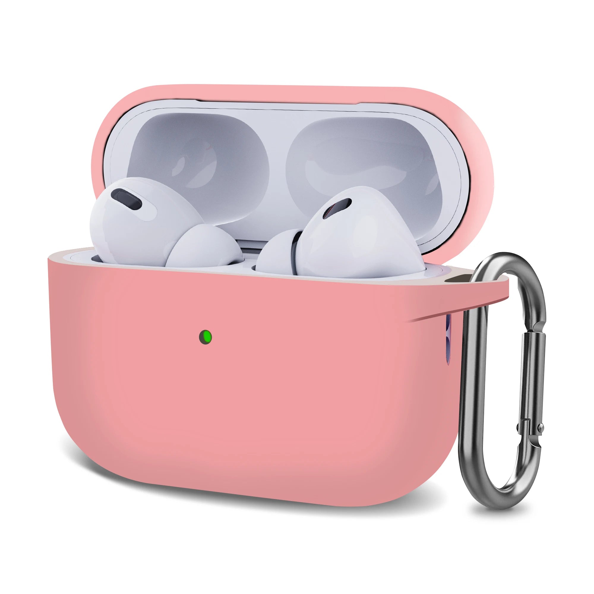 Silicone Earbud Charging Case Cover — Soft TPU Shockproof Protective Case for True Wireless Earbuds (1-Pack)