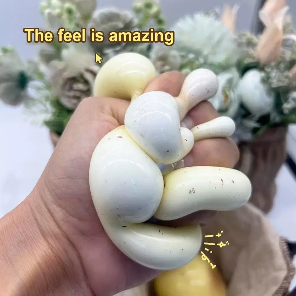 Fluid Potato Squishy Sensory Fidget Toy - 6 cm (2.36 in) Stress Relief Squeeze for Kids & Adults