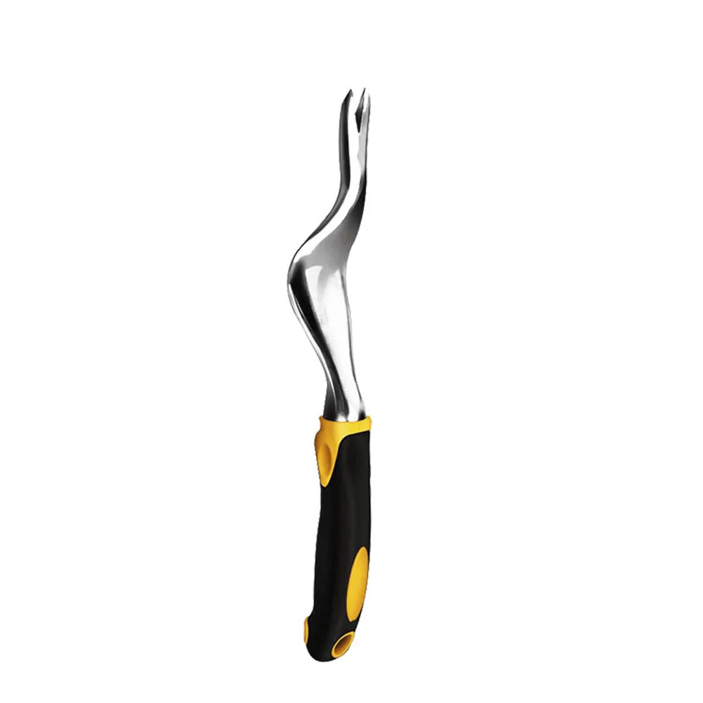 5-Piece Garden Tool Set – Hand Trowel, Transplant Trowel, Cultivator & Gloves with Ergonomic Handles for Planting, Transplanting & Bonsai
