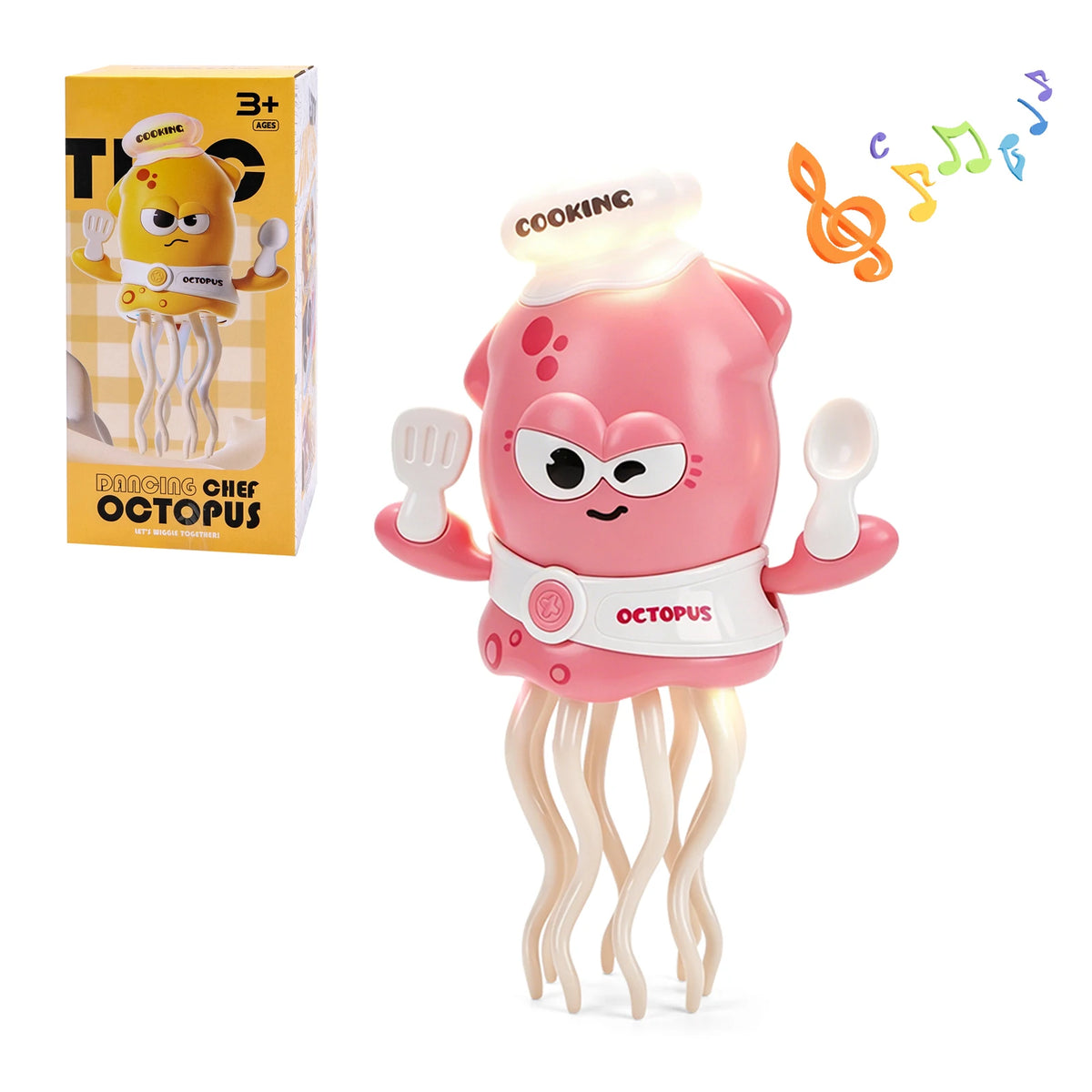 Baby & Toddler Electronic Pet Toys - Dancing Octopus, Musical Penguin & Duck | Interactive Crawling Tummy Time Toy