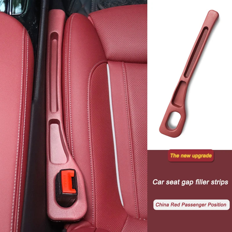 Car Seat Gap Filler Plug — Leak-Proof Side Seam Wallet & Phone Holder, Fits Most Cars (0.79–1.58 in / 2–4 cm)