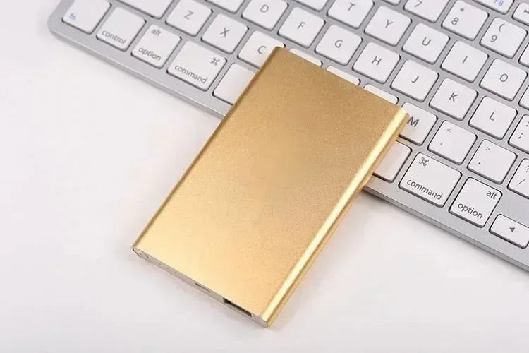 10000mAh 20W Ultra-Thin Power Bank (0.39in / 9.9mm) Portable Fast Charger External Battery for Smartphones
