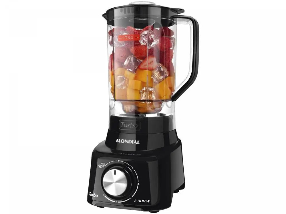 Turbo L-900 FB 900W 5-Speed Blender with Filter, 2.7L (91 fl oz) Jar – 220V Black