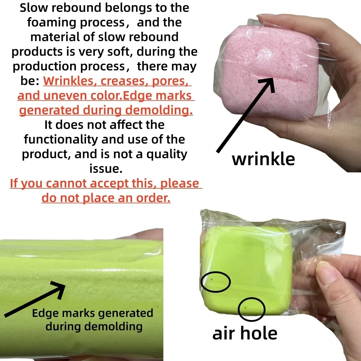 Squishy Square Bread Toast Stress Relief Toy view 4