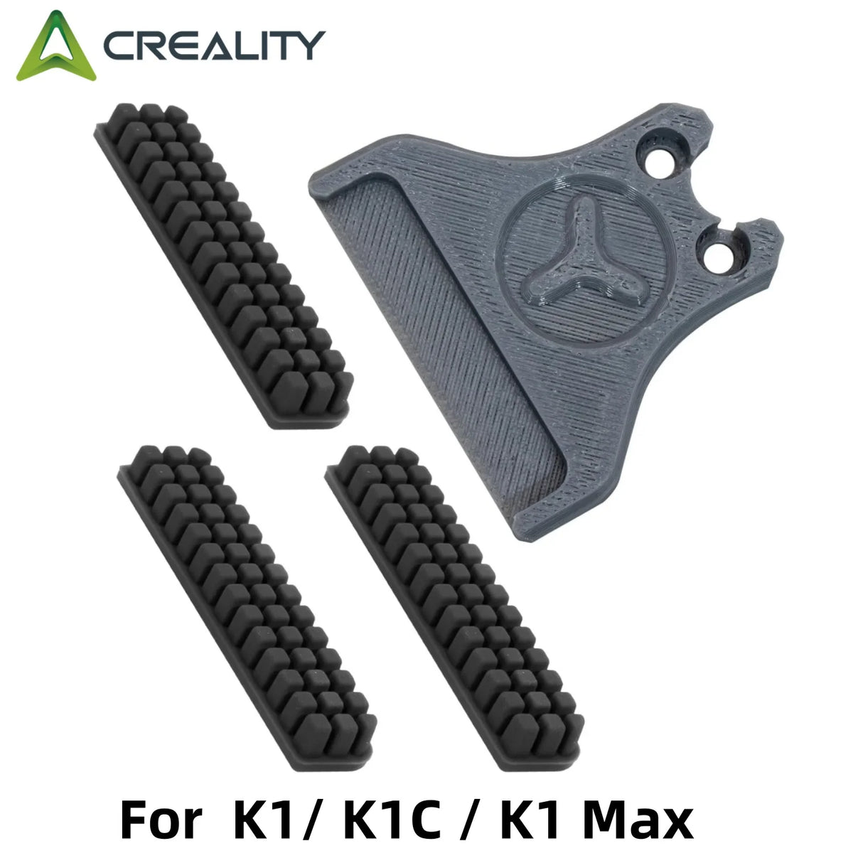 3D Printer Nozzle Cleaning Kit – Silicone Nozzle Brushes with Mounting Bracket (3-Pack)
