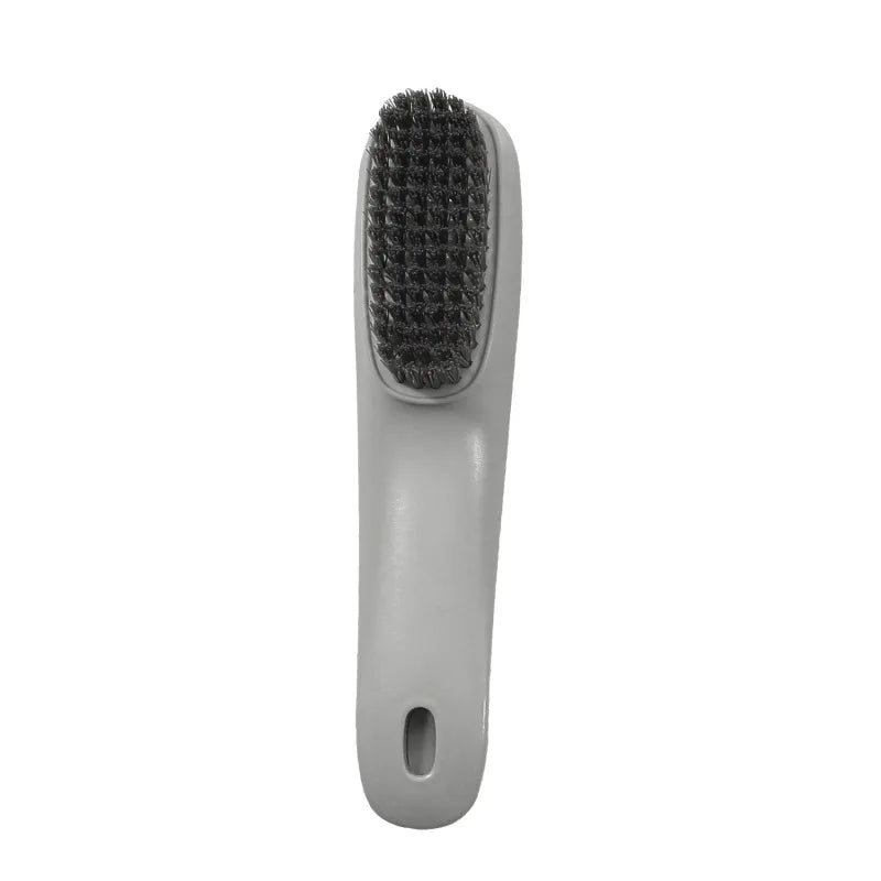 Multi-Purpose Shoe & Clothes Cleaning Brush – Plastic Scrub Brush (17 x 4 x 3 cm / 6.7 x 1.6 x 1.2 in) – 1/2/4-Pack