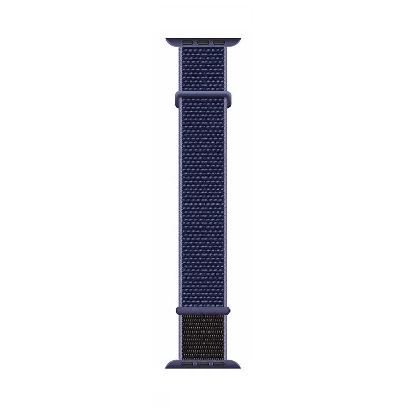 Nylon Braided Breathable Watch Band – Fits 38/40/41/42/44/45/46/49 mm (1.50–1.93 in) Smartwatches