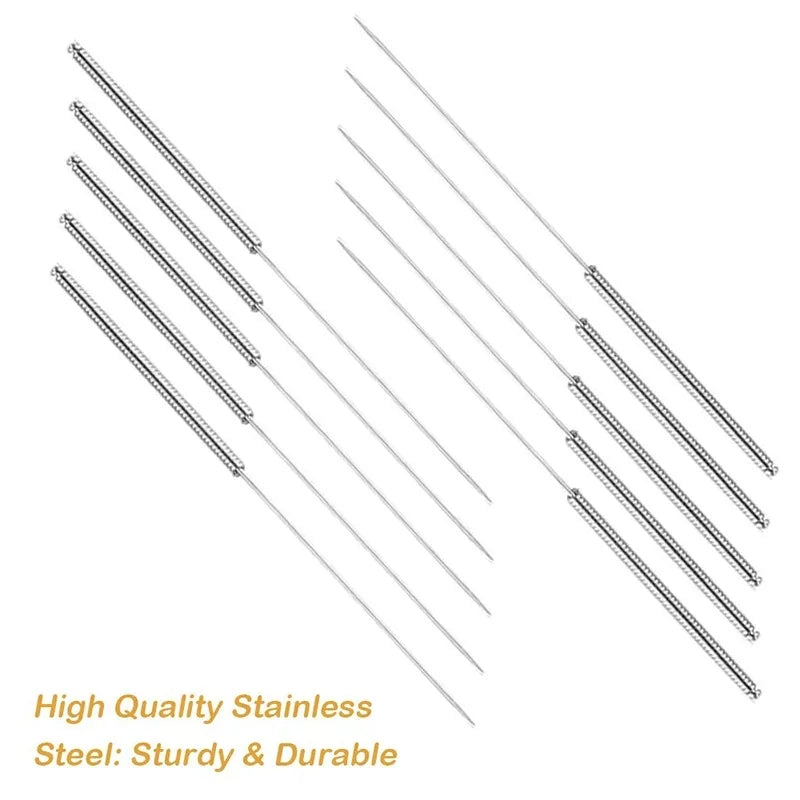 3D Printer Nozzle Cleaning Kit Stainless Steel Needles 0.2/0.3/0.4/0.5/0.6/0.8/1.0mm 10-Pack