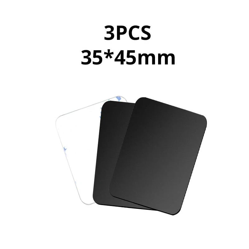 Universal Magnetic Metal Plate for Car Phone Mount – Adhesive Iron Disk for Mobile Phone Magnet Holder