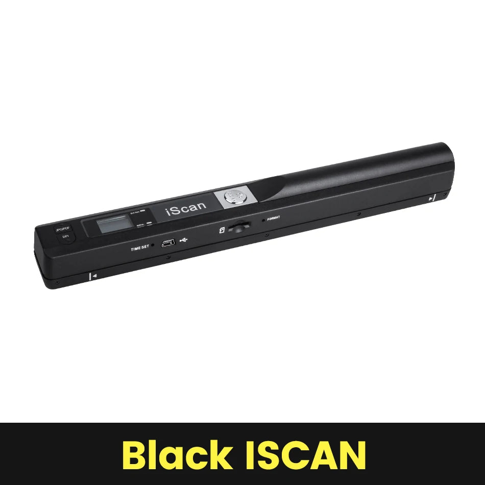 Portable A4 Handheld Document Scanner 900 DPI – Mobile PDF/JPEG OCR Scanner for Office & Contracts