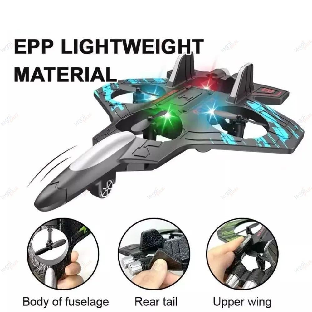 4-Motor Drone with Pulse Control, Range 6 m — Impact-Resistant Quadcopter for Competition and Leisure
