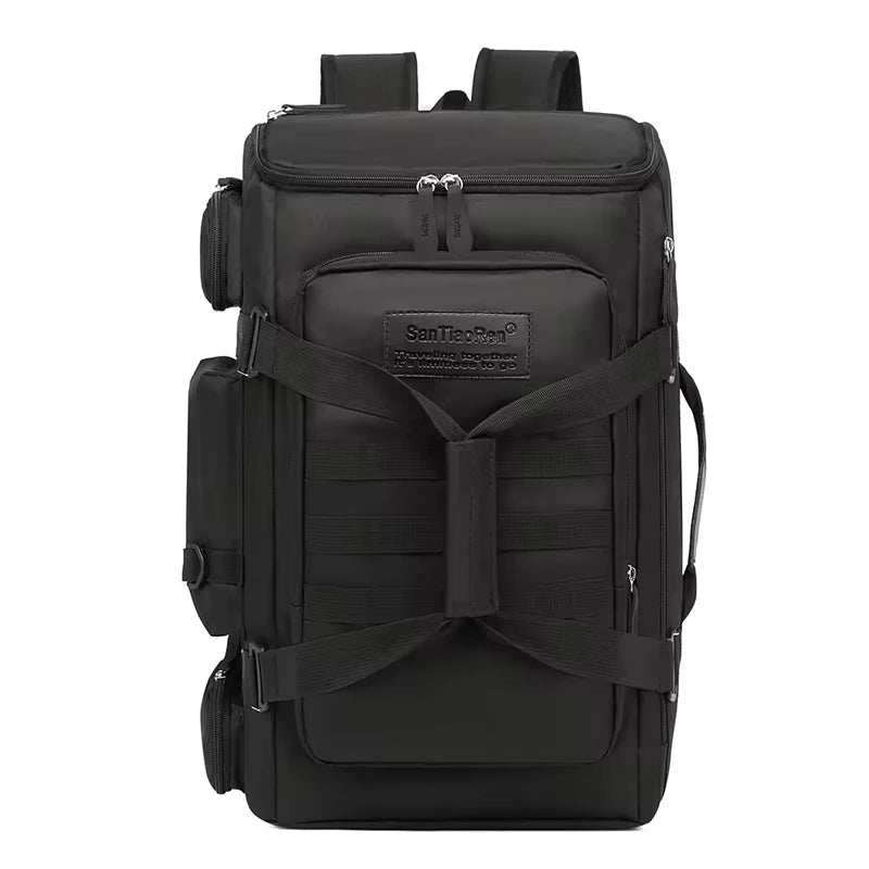 Large Capacity Sports Backpack with Wet/Dry Separation - Travel Gym Bag for Yoga, Fitness & Fishing (32 x 21 x 54 cm / 12.6 x 8.3 x 21.3 in)